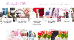 Desktop Screenshot of beautygeekuk.com